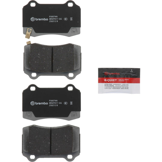 KT00643 Brembo Ceramic Brake Pad and UV Coated PVT  Brake Disc Kit Brembo Brake Canada