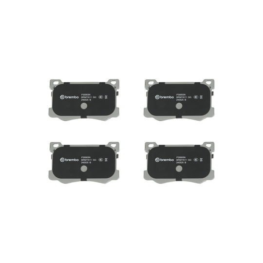 P30083N Brembo PRIME Ceramic Disc Brake Pad Set Brembo Brake Canada