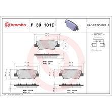 Charger l'image dans la galerie, KT08015 Brembo Beyond EV Disc Brake Pad Kit Brembo Brake Canada