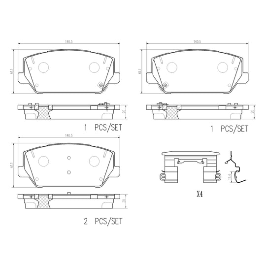 KT00177 Brembo Disc Brake Kit Brembo Brake Canada