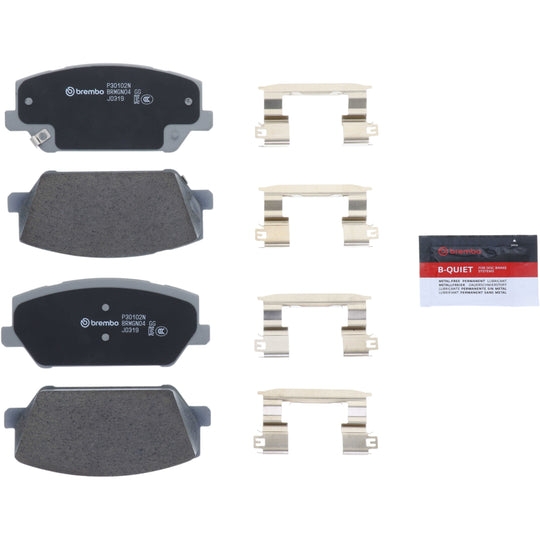 P30102N Brembo PRIME Ceramic Disc Brake Pad Set Brembo Brake Canada