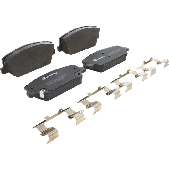 KT04353 Brembo Low-Met Brake Pad and UV Coated Vented  Brake Disc Kit Brembo Brake Canada