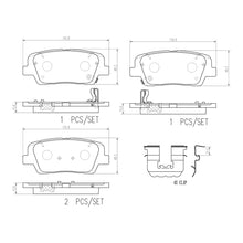Load image into Gallery viewer, P30105N Brembo PRIME Ceramic Disc Brake Pad Set Brembo Brake Canada