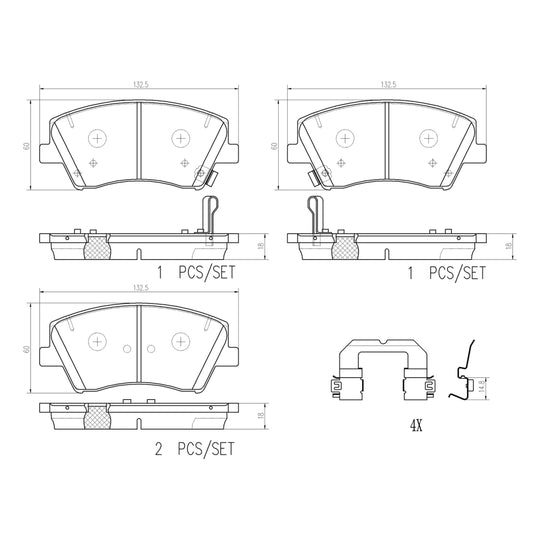 KT00056 Brembo Disc Brake Kit Brembo Brake Canada