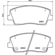 Load image into Gallery viewer, P30108 Brembo Premium Low-Met OE Equivalent Pad Brembo Brake Canada
