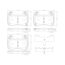 Load image into Gallery viewer, P30113N Brembo PRIME Ceramic Disc Brake Pad Set Brembo Brake Canada