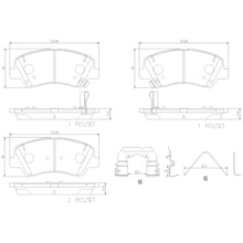 Load image into Gallery viewer, P30122N Brembo PRIME Ceramic Disc Brake Pad Set Brembo Brake Canada