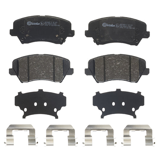 P30123 Brembo Premium Low-Met OE Equivalent Pad Brembo Brake Canada
