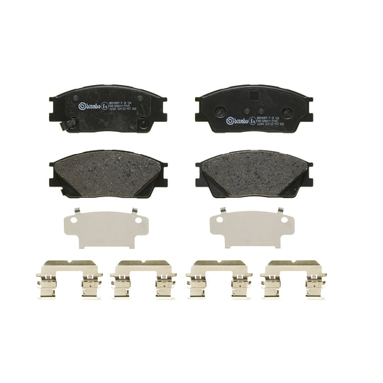 P30126 Brembo Premium Low-Met OE Equivalent Pad Brembo Brake Canada