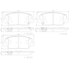 Charger l'image dans la galerie, P30128N Brembo PRIME Ceramic Disc Brake Pad Set Brembo Brake Canada