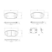 Charger l'image dans la galerie, P30140N Brembo PRIME Ceramic Disc Brake Pad Set Brembo Brake Canada