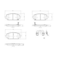 Charger l'image dans la galerie, P30142N Brembo PRIME Ceramic Disc Brake Pad Set Brembo Brake Canada