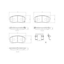 Load image into Gallery viewer, P30145N Brembo PRIME Ceramic Disc Brake Pad Set Brembo Brake Canada