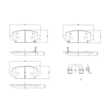 Load image into Gallery viewer, P30151 Brembo Premium Low-Met OE Equivalent Pad Brembo Brake Canada