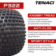 Load image into Gallery viewer, TEN1680074PR-P322 16X8-7 4PR Tenaci Journey P322 ATV &amp; UTV Tenaci Journey Tires Canada