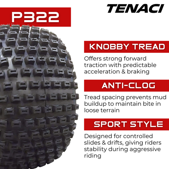 TEN1680074PR-P322 16X8-7 4PR Tenaci Journey P322 ATV & UTV Tenaci Journey Tires Canada