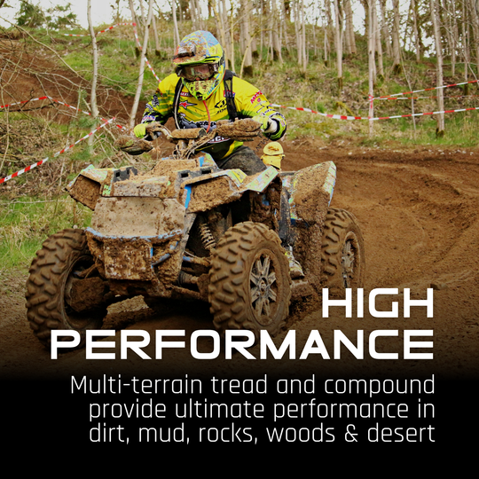 TEN251000126PR-P350 25X10R12 6PR Tenaci Journey P350 ATV & UTV Tenaci Journey Tires Canada
