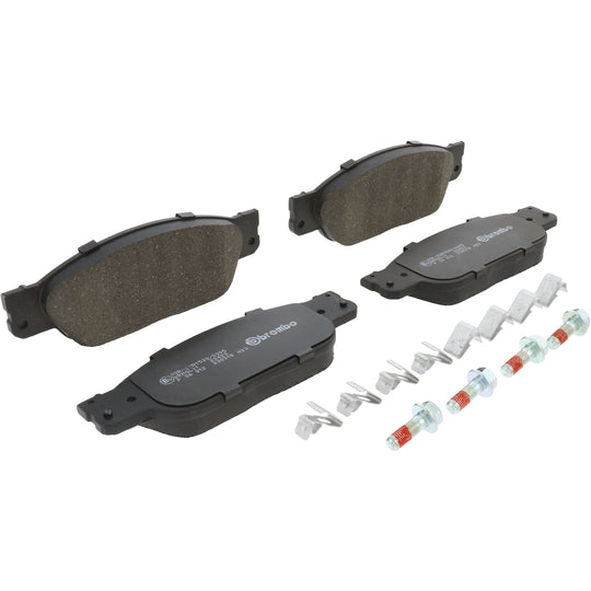 KT04326 Low-Met Brake Pad and UV Coated Vented  Brake Disc Kit Brembo Canada