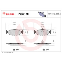 Load image into Gallery viewer, KT00694 Brembo Ceramic Brake Pad and UV Coated Vented  Brake Disc Kit Brembo Brake Canada