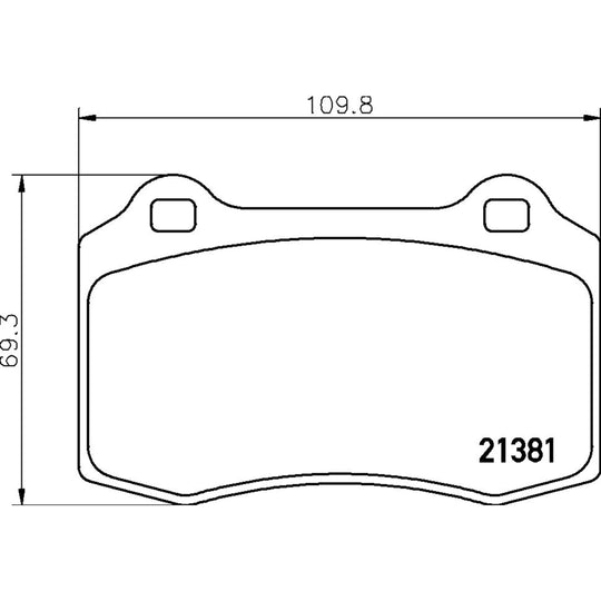 P36020X Brembo XTRA Low-Met Disc Brake Pad Set Brembo Brake Canada