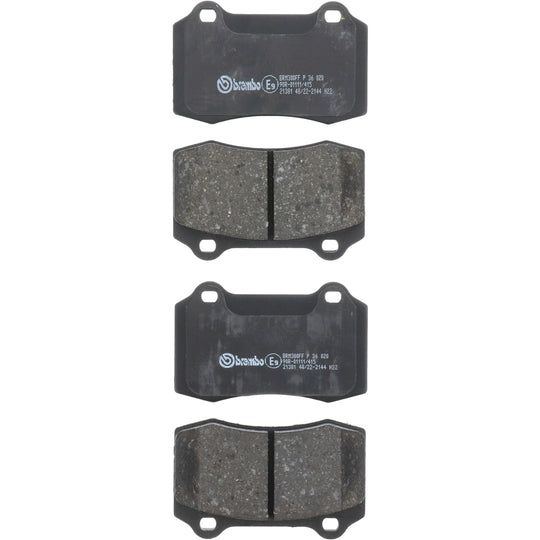 P36020 Brembo Premium Low-Met OE Equivalent Pad Brembo Brake Canada