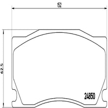Load image into Gallery viewer, P36023 Brembo Premium Low-Met OE Equivalent Pad Brembo Brake Canada
