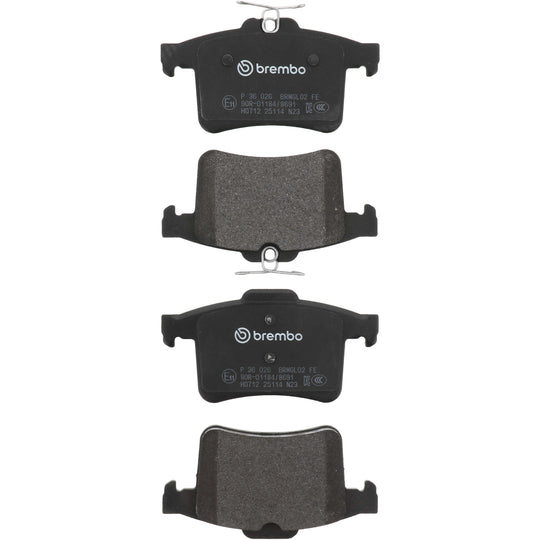 KT04516 Brembo Low-Met Brake Pad and UV Coated PVT  Brake Disc Kit Brembo Brake Canada