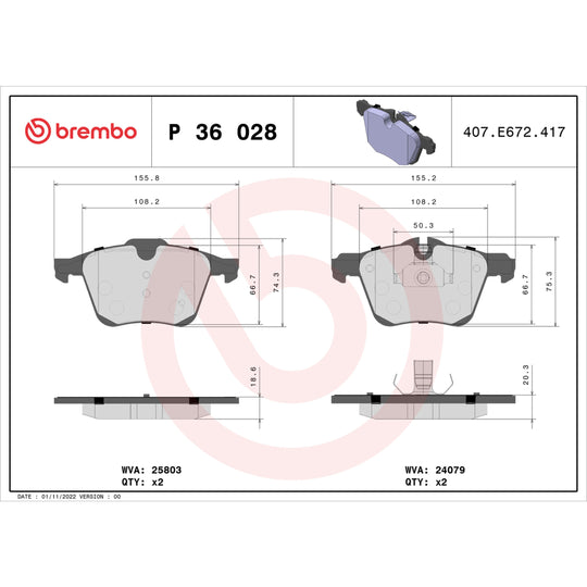 KT04396 Brembo Low-Met Brake Pad and UV Coated Vented  Brake Disc Kit Brembo Brake Canada