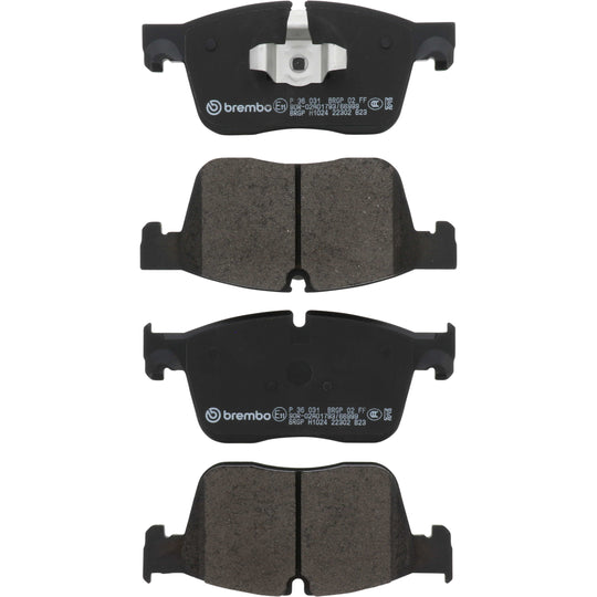 KT04357 Brembo Low-Met Brake Pad and UV Coated PVT  Brake Disc Kit Brembo Brake Canada