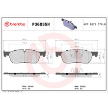 Load image into Gallery viewer, KT00947 Brembo Ceramic Brake Pad and UV Coated PVT  Brake Disc Kit Brembo Brake Canada
