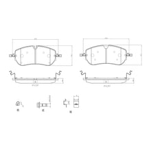 Load image into Gallery viewer, P36038N Brembo PRIME Ceramic Disc Brake Pad Set Brembo Brake Canada