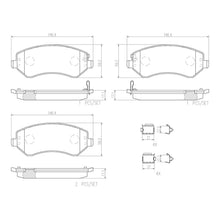 Load image into Gallery viewer, P37007N Brembo PRIME Ceramic Disc Brake Pad Set Brembo Brake Canada