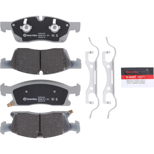 KT00990 Brembo Ceramic Brake Pad and UV Coated Vented  Brake Disc Kit Brembo Brake Canada