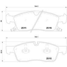 Load image into Gallery viewer, P37017X Brembo XTRA Low-Met Disc Brake Pad Set Brembo Brake Canada