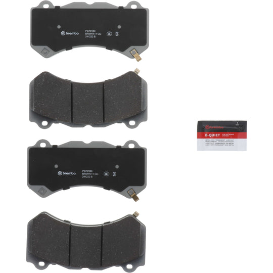 P37018N Brembo PRIME Ceramic Disc Brake Pad Set Brembo Brake Canada