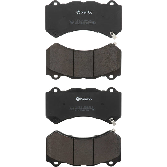 KT04315 Low-Met Brake Pad and UV Coated PVT Slotted Brake Disc Kit Brembo Canada