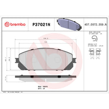 Load image into Gallery viewer, KT00A35 Brembo Ceramic Brake Pad and UV Coated PVT  Brake Disc Kit Brembo Brake Canada
