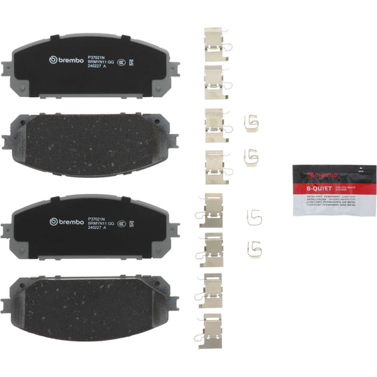 KT00A35 Brembo Ceramic Brake Pad and UV Coated PVT  Brake Disc Kit Brembo Brake Canada
