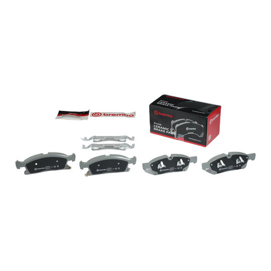 KT00991 Brembo Ceramic Brake Pad and UV Coated Vented  Brake Disc Kit Brembo Brake Canada