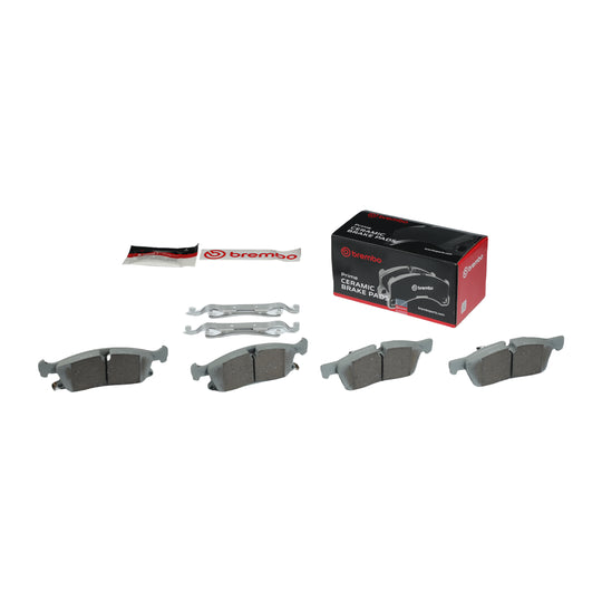 KT00991 Brembo Ceramic Brake Pad and UV Coated Vented  Brake Disc Kit Brembo Brake Canada