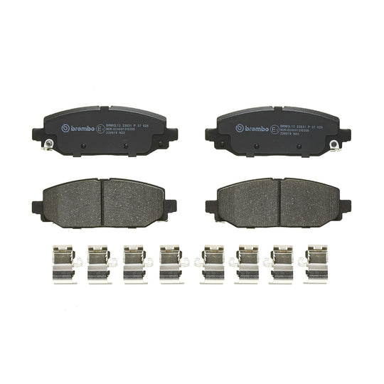 P37025 Brembo Premium Low-Met OE Equivalent Pad Brembo Brake Canada