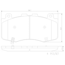 Load image into Gallery viewer, P37028N Brembo PRIME Ceramic Disc Brake Pad Set Brembo Brake Canada