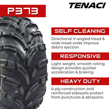 Load image into Gallery viewer, TEN25800126PR-P373 25X8-12 6PR Tenaci Journey P373 ATV &amp; UTV Tenaci Journey Tires Canada