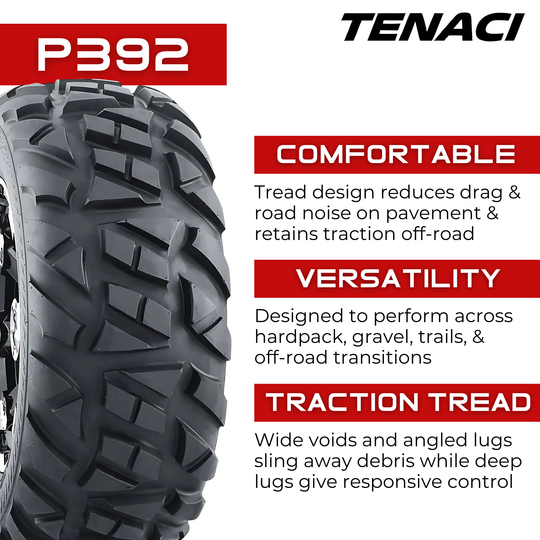 TEN25800126PR-P392 AT25X8R12 6PR Tenaci Journey P392 ATV & UTV Tenaci Journey Tires Canada