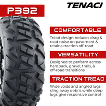 Load image into Gallery viewer, TEN251000126PR-P392 AT25X10R12 6PR Tenaci Journey P392 ATV &amp; UTV Tenaci Journey Tires Canada