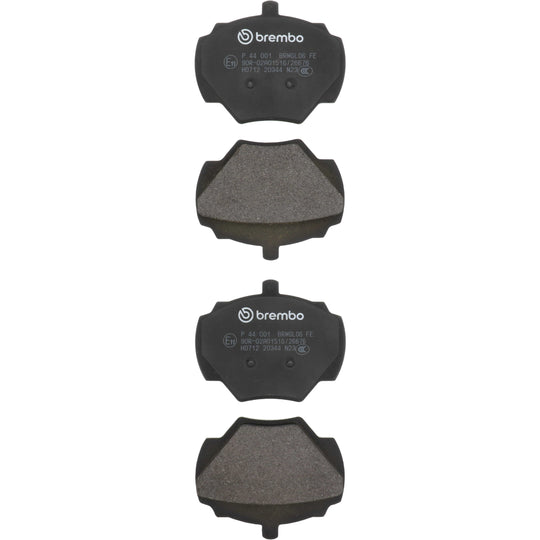 KT04324 Low-Met Brake Pad and Standard Solid  Brake Disc Kit Brembo Canada