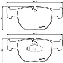 Load image into Gallery viewer, P44012 Brembo Premium Low-Met OE Equivalent Pad Brembo Brake Canada