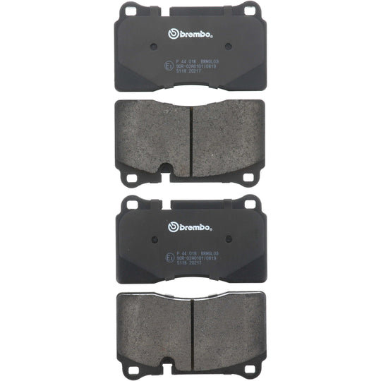 P44018 Brembo Premium Low-Met OE Equivalent Pad Brembo Brake Canada