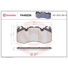 Load image into Gallery viewer, KT00C38 Brembo Ceramic Brake Pad and UV Coated PVT  Brake Disc Kit Brembo Brake Canada