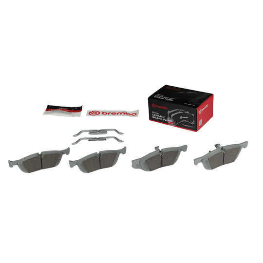 KT00798 Brembo Ceramic Brake Pad and UV Coated PVT  Brake Disc Kit Brembo Brake Canada